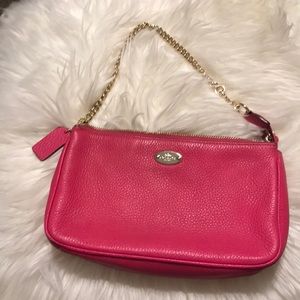 Coach Shoulder Purse - Hot Pink